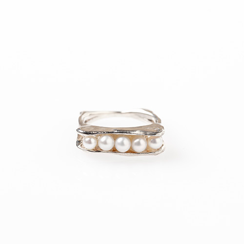 Pearl Sand Square Ring